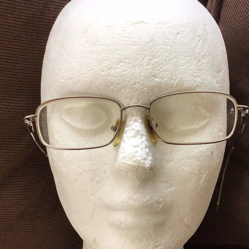 Gant G RHODES Gunmetal Wire Rectangle Eyeglasses Frames